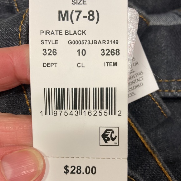 NWT Mattel Barbie denim jean jacket, button up bright pink graphics med 6/7 - Picture 11 of 11